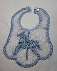 Carousel Horse Bib